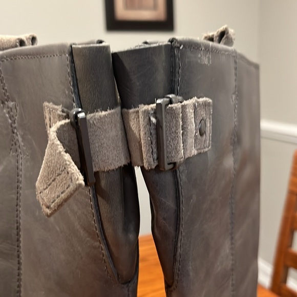 SOREL SLIMPACK beautiful leather Riding Boots like new Shale/Schiste size 7.5 - Picture 7 of 10